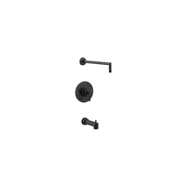 Matte Black Moentrol Tub/Shower